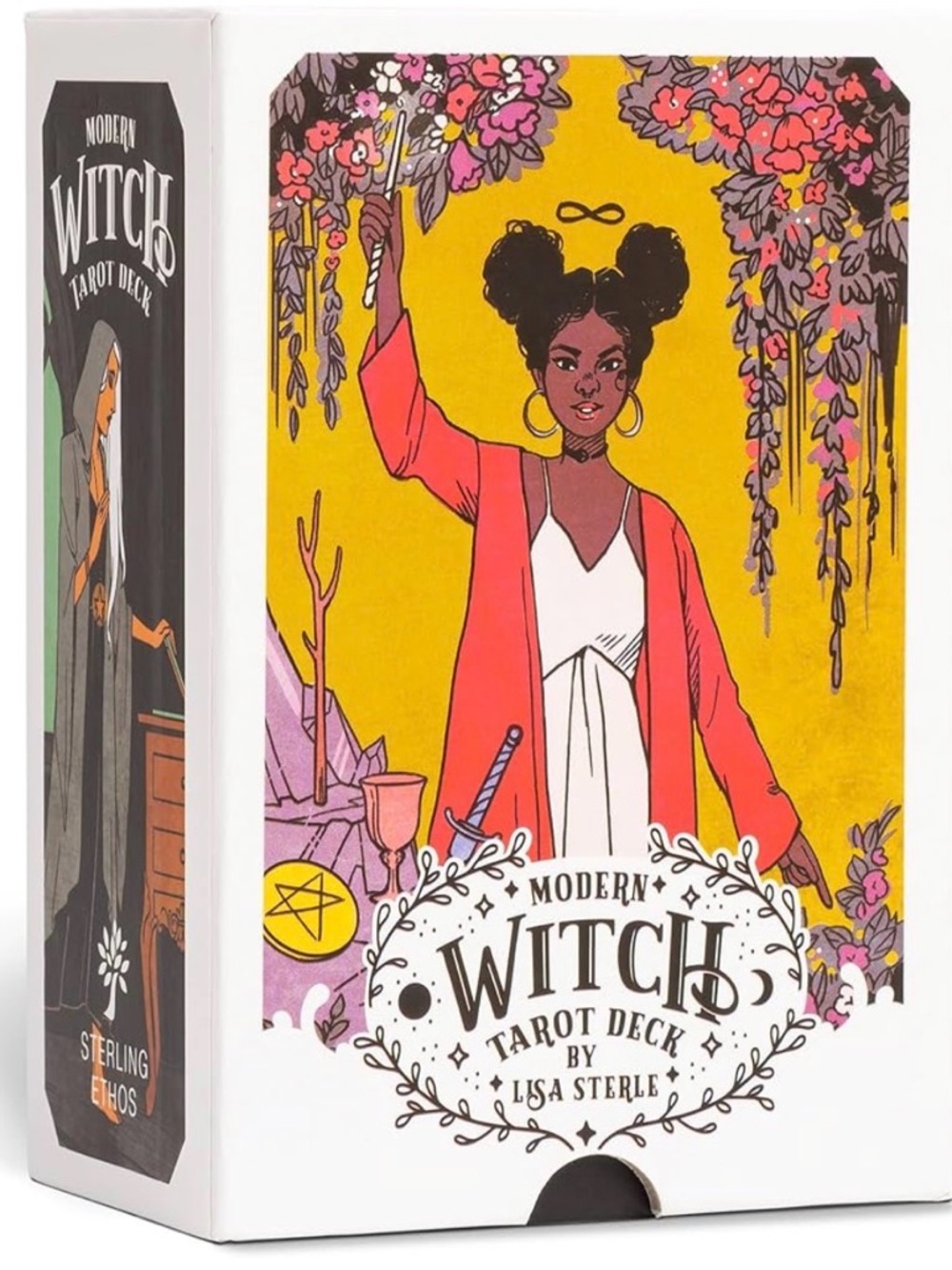Modern Witch Tarot Deck - 78 Card Deck with Guidebook